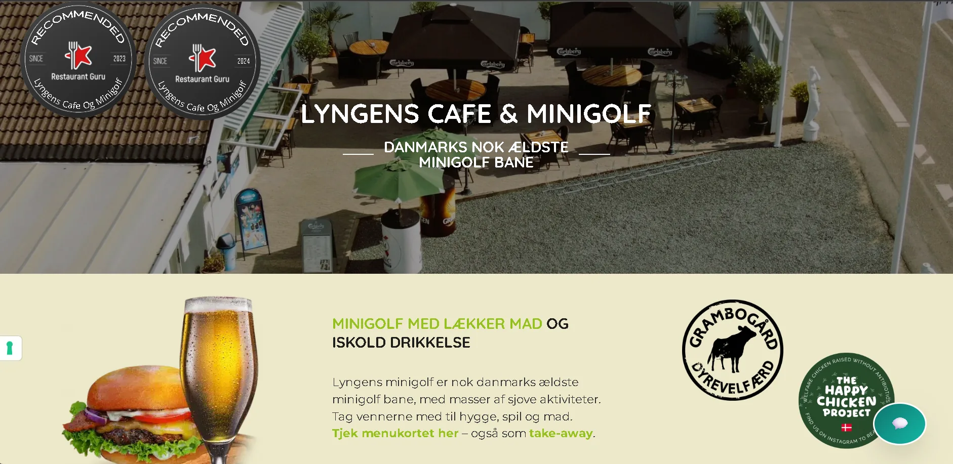 Lyngens Café & Minigolf screenshot